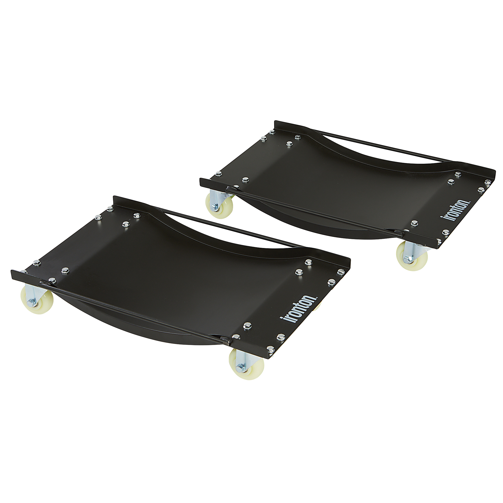 Ironton 1000-Lb. Capacity Vehicle Dollies, Pair, 2000-Lb. Total Capacity